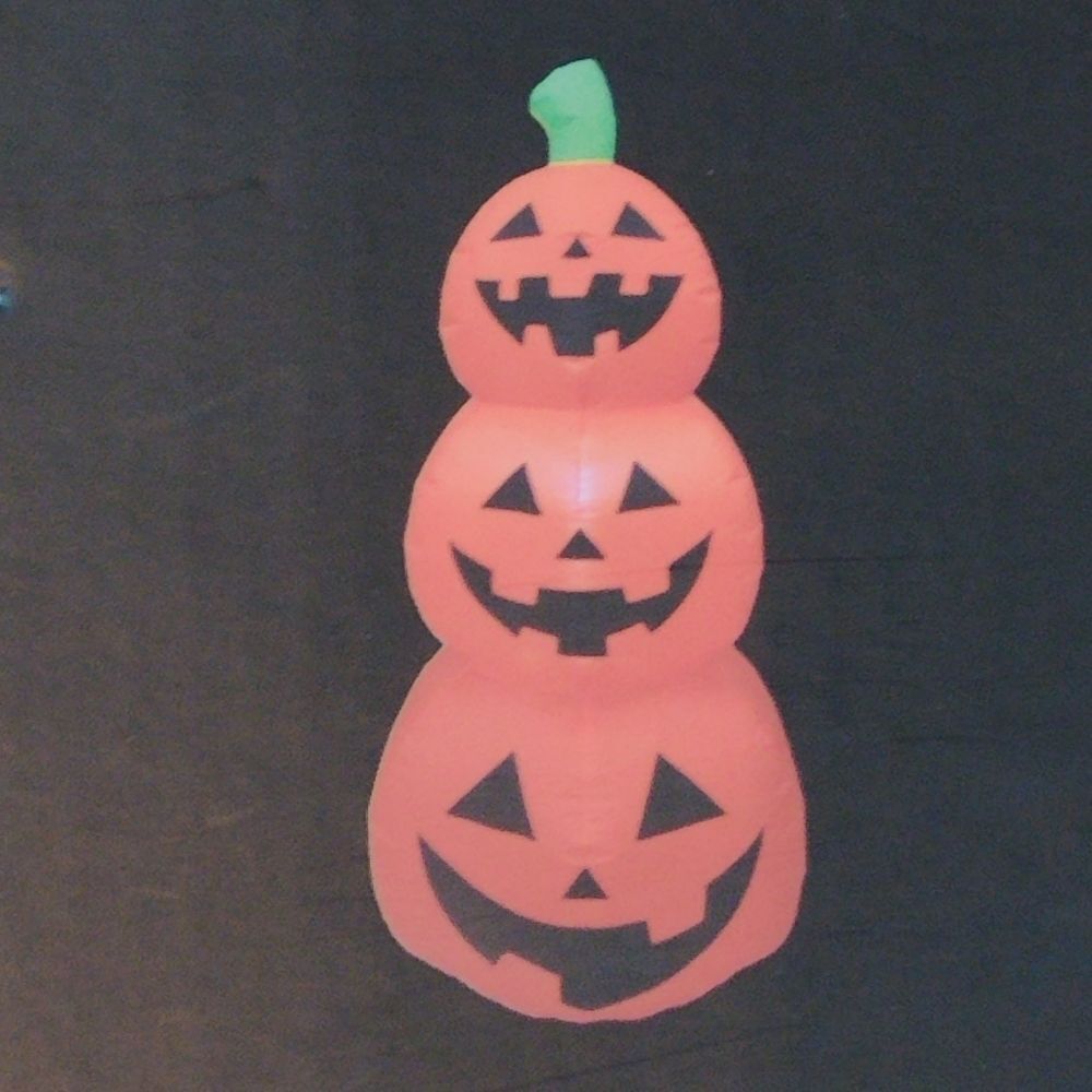 NWT Place & Time Halloween Pumpkins nflatable Outdoor Indoor…